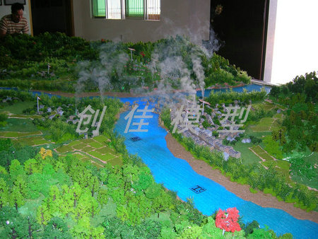 河坝战役模型